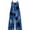 Denim patchwork, variant on Women'S Casual Light Purple Floral Romper Spaghetti Strap Wide Leg Jumpsuit Summer Outfits With Pockets