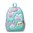 thumbnail image 1 of TOTTO Mochila Escolar Grande para Niña con Bolsillo para Botella | 18 L BUNNY PUMP L azul cielo G, 1 of 6
