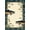 Blue Cream, Pattern 2, variant on Design&I 6'x9' Washable Area Rug Fishing Pike And Bass Angler Design With Vintage Tackle Motif for Dining Room, Under Table, Office, Snag-Free