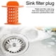 thumbnail image 2 of Filtro de colador de fregadero antiobstrucción para baño (naranja) Hugtrwg Para estrenar, 2 of 7