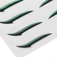 thumbnail image 2 of Autocollants pour eye-liner, autocollants colorés, réutilisables, imperméables, pour mariages et soirées dansantes, vert, 2 of 4
