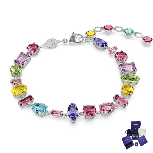 PULSERA BRAZALETE SWAROVSKI GEMA MULTI COLOR SWAROVSKI MUJER +ACCESORIOS