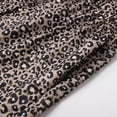thumbnail image 7 of Casual Shorts for Women 2026 Summer Elastic Waist Loose Fit Wide Leg Leopard Print Beach Shorts with Pockets, 7 of 7