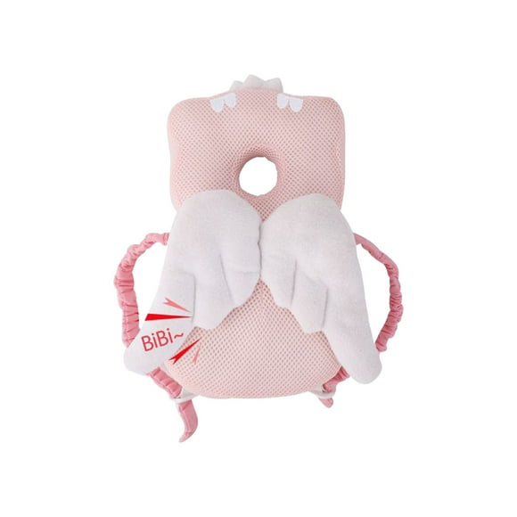 Xihbxyly Almohadilla Protectora para La Cabeza Del Bebé, Diseño Suave y Transpirable, Ligera y Bonita, Correa de Hombro Ajustable, Previene Lesiones En La Cabeza y Los Hombros, Perfecta para Aprender