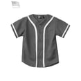 thumbnail image 3 of Ma Croix Kids Baseball Button Down Jersey Youth Active Athletic Uniform, 3 of 4