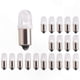 thumbnail image 2 of 12V BA9S LED Bulbs, 20 Pack H6W 53 57 Bayonet White Light for Car Map Lamps, 2 of 5