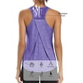 thumbnail image 5 of TRYSIL Womens Workout Tank Tops Racerback Mesh Sleeveless Athletic Yoga Running Gym Shirts, 5 of 7