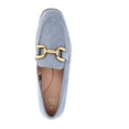 thumbnail image 4 of Time and Tru Women's Faux Leather Loafers with Buckles, 4 of 5