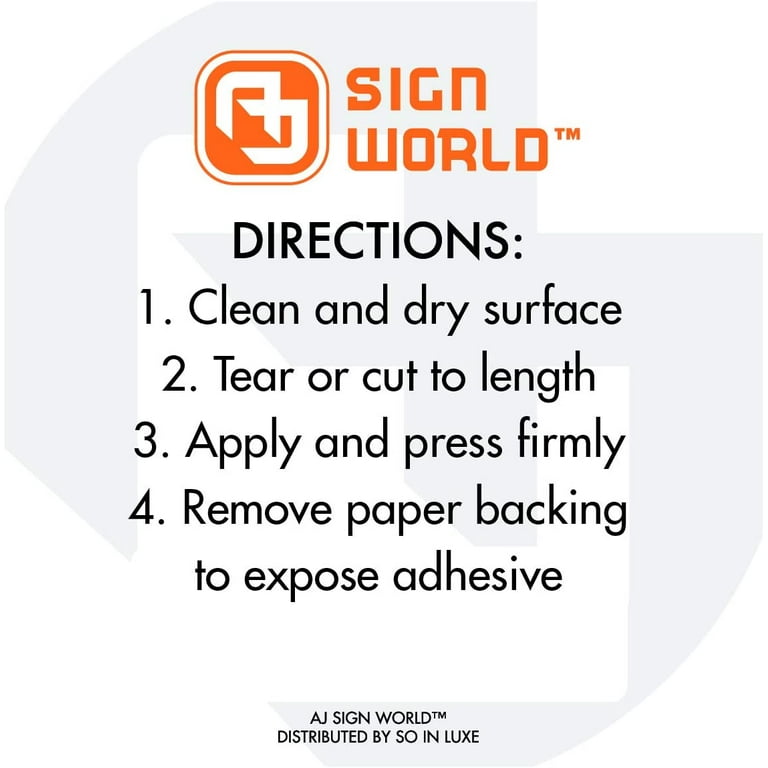 AJ Sign World aj sign world best 1/2 ultra-thin permanent double-sided tape  for arts, crafts, photography, scrapbooking, tear-by-hand, pap