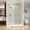 Gold, variant on Kullavik Shower Door 56-60" W x 76" H Frameless Shower Door,Sliding Shower Door with 5/16"(8mm) Clear Tempered Glass,Glass Shower Door w/Seal Strip Parts and Handle,Stainless Steel Hardware,Black