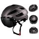 thumbnail image 3 of Casco de seguridad Casco de bicicleta con gafas magnéticas desmontables Hombres Mujeres Ultraligero Ajustable MTB Ciclismo Casco de bicicleta Deportes Casco de seguridad al aire libre GUB Casco de seguridad, 3 of 7