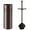 Bronze, variant on Toilet Plunger with Holder for Bathroom, Multi Drain Suitable also for Bathtubs, Quick Dry, Chrome