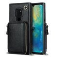 thumbnail image 1 of Funda tipo cartera para Huawei Mate 20 con tarjetero y correa para el hombro para mujer, 1 of 5