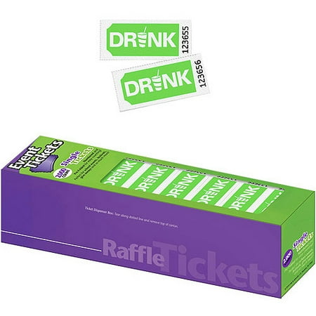 The Big Event Drink Ticket - Single Part, Available In