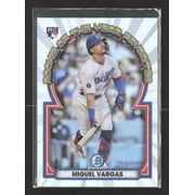 2023 Topps Bowman Chrome Rookie Of The Year Favorites Miguel Vargas Los Angeles Dodgers RC #ROYF-12 Baseball Card