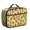 Robot and Gears Yellow Pattern, variant on Robot and Lightning Black Pattern Insulated Lunch Bag, Portable Lunch Carrier with Front Pocket & Carry Handle, Waterproof Oxford Gifts for Birthday Christmas Thanksgiving