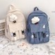 thumbnail image 3 of Mochila coreana estudiante mochila escolar de gran capacidad mochila de viaje bolsa de computadora, 3 of 4