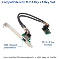 thumbnail image 2 of M.2 Gigabit Ethernet Module - GigaLAN 1000BASE-T M.2 A+E Key NIC Modules, 2 of 5