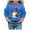 Blue, variant on Tiijoy Toddler Girl's Halloween Sweatshirt Cute Graphic Hooded Sweatshirt, Sizes 3-4