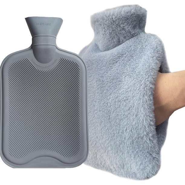 Bolsa de Agua Caliente YONGSHENG 2 Litros con Funda Mullida