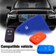 thumbnail image 5 of Riwesomey Funda de silicona para llave de coche, funda protectora para llaves de vehículo, accesorios de actualización para automóvil, piezas Automoción decorativa y accesorios Azul oscuro, 5 of 6