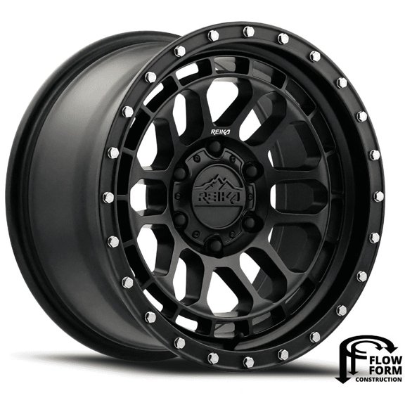 REIKA VS Rambler R35 Rim 17X9 6X139.7 Offset -38 Satin Black (Quantity of 1)