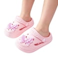 thumbnail image 5 of JAJAHO Kids Girls Clogs Sparkly Sequins Garden Shoes Glitter Bow Summer Sandals Beach Pool Water Shower Shoes 3-10Y, 5 of 6