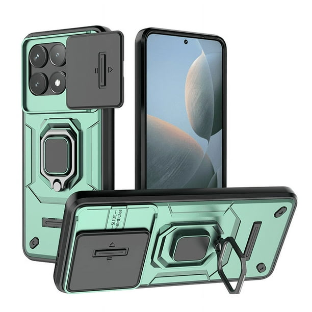 Funda de teléfono para Xiaomi Poco F6 Pro 5G Battle Bear Case + Cristal 9D