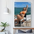 thumbnail image 5 of Mia Khalifa Hot Girl Sexy Poster (10) Canvas Poster Wall Art Picture Prints Hanging Photo Gift Decor Home Posters Artworks 16x24inch(40x60cm), 5 of 6