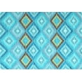 thumbnail image 1 of Ahgly Company Indoor Rectangle Southwestern Light Blue Country Area Rugs, 7' x 9', 1 of 4