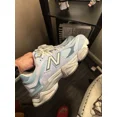 thumbnail image 2 of New Balance 9060 Chrome Blue White Suede (U9060EED) Men’s 10, 2 of 5
