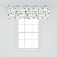 thumbnail image 2 of Ambesonne Kitten Window Valance, Cats with Yarn Balls, 54" X 18", Multicolor, 2 of 3