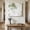 Green, variant on Ships Next Day Canvas Wall Art 8"x12", Spring Camellia Wood Framed Canvas Print Painting, Retro Floral Oil Painting Modern Art Ready to Hang Small Picture Wall Decor for Home Hallway Bathroom Bedroom