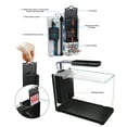 thumbnail image 5 of Aquatop Pisces Glass Aquarium Nano Fish Tank 5 Gallon Bullet Shape All In One with Filter and LED Light, PCS-5GB, 5 of 6