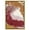 Gold Floater Frame, variant on Burgundy And Cork Boho Abstract Wall Art Canvas Wall Art by Art Remedy, Gold Floater Frame, 37.5" x 55.5"