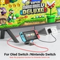 thumbnail image 2 of Cable USB C a HDMI para Nintendo Switch/OLED, base para mini Switch de 2 m/6,6 pies con salida 1080P a 60 Hz, puerto de carga PD de 100 W, 2 of 9
