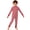 Red, variant on SiiRoh Boys Girls Special Needs Adaptive Clothing Autism Sensory Romper Anti-strip Zip Back Stripes Long Leg Jumpsuit Black 6