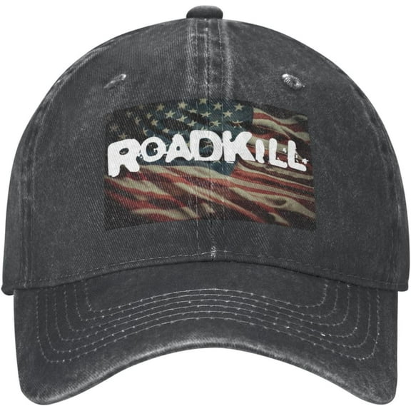Roadkill Baseball Cap Adjustable Personalized Adult Sports Hats Black