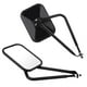 thumbnail image 5 of Espejo Retrovisor Lateral Rectangular Sin Puerta A Prueba De Sacudidas Para Jeep Wrangler Tj Jk Jku Cj 97-17 Speravity VI002746-00, 5 of 7