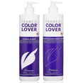 thumbnail image 2 of Framesi Color Lover Dynamic Blonde Purple Shampoo and Conditioner Set, 16.9 fl oz  (with Free Tail Combs), 2 of 3