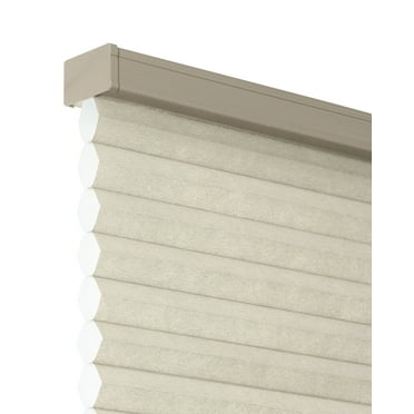 Chicology Cordless Cellular Shade Light Filtering, Khaki Grey 57"W x 72"H
