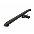 thumbnail image 1 of Black Horse Offroad Truck Step RAZ48T Hitch Mount; Fits 2 Inch Receiver; 3-1/2 Inch Round; Tapered; Textured Black; Steel; 48 Inch Length, 1 of 2