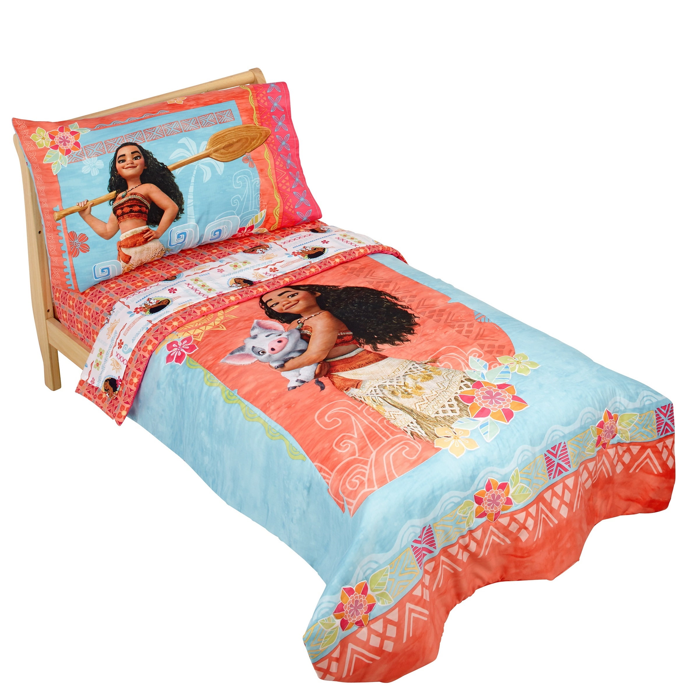 disney moana 4pc toddler bedding set walmart com toddler sheets walmart