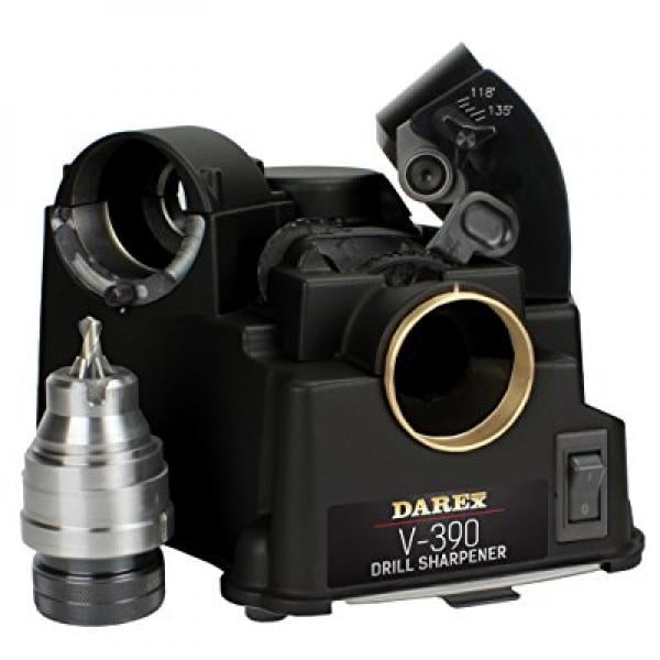 DAREX Drill Bit Sharpener Model : V390 Capacity: 1 8 to 3 4 by DAREX