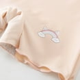 thumbnail image 4 of Mercatoo Toddler Baby Girls Leggings Shorts Rainbow Prints High Waist Yoga Pants Fashion Gymnastics Clothes for Kids, 4 of 7