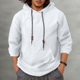 thumbnail image 1 of MHFRRA Sudaderas con Capucha de Otoño: Ropa Informal Cómoda y A La Moda para Jóvenes y Medianas Edades Blanco, 1 of 7