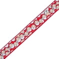thumbnail image 2 of Country Brook Design® 3/4 inch Where's Merry on Red Nylon Webbing, 20 Yards, 2 of 4