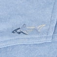 thumbnail image 2 of Greg Norman Lab 1/4 Zip Hoodie Blue Haze Heather Outerwear Men L, 2 of 4