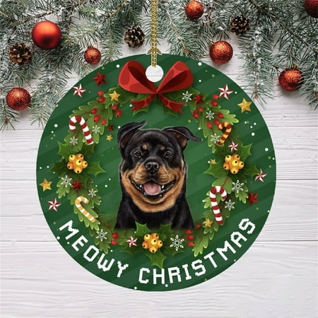 

Christmas Decorations Savings Clearance 2022! TAGOLD Christmas Decoration Christmas Funny Decoration Christmas Dog Pattern Pendant Christmas Tree Ornaments