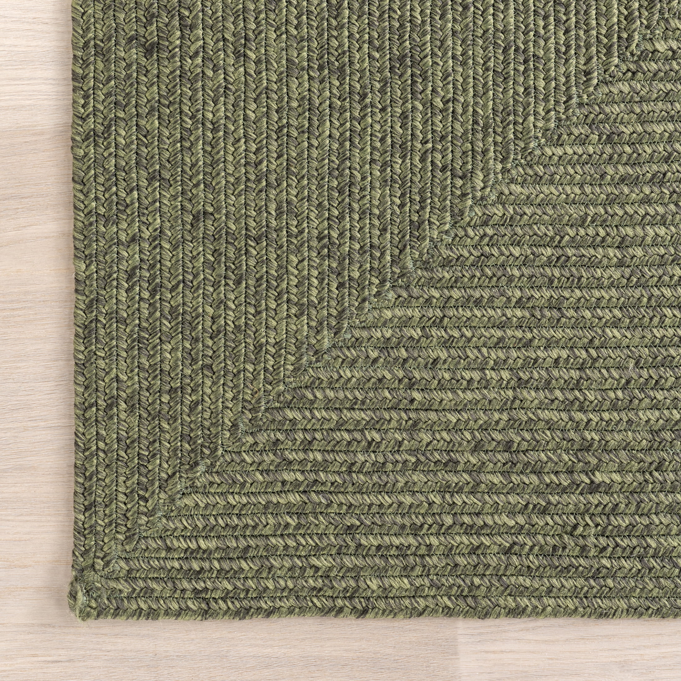 nuLOOM Wynn Braided Indoor/Outdoor Area Rug, 8' 6" x 11' 6", Wynn Green